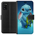 Miniatyrbillede 1 af 3: Samsung Galaxy A41 Tegnebogsetui Stitch og frøen