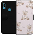 Miniatyrbillede 1 af 3: Huawei Y6 (2019) Tegnebogsetui Teddy Dior Vibes - luksuriøs b