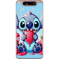Pikkukuva 1 / 3: Samsung Galaxy A80 Läpinäkyvä kuori Strawberry Stitch
