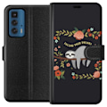 Miniatyrbillede 1 af 3: Motorola Edge 20 Pro Tegnebogsetui Visdomsdværg