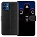 Pikkukuva 1 / 3: Apple iPhone 12 mini Lompakkokotelo Squid Game Kausi 3 Uudet Ikoni Suosittu Sarja TV Motiivi Aasialainen Draama Trendikäs Graafinen Suunnittelu