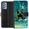 Pikkukuva 1 / 3: Samsung Galaxy A52 5G Lompakkokotelo MineCraft