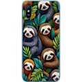 Miniatyrbillede 1 af 3: Xiaomi Redmi 9AT Gennemsigtig cover Sengångarstil - afslappet motiv med sød dovendyr