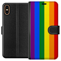 Miniatyrbild 1 av 3: Apple iPhone X Plånboksfodral Pride Flagga