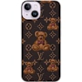 Pikkukuva 1 / 3: Apple iPhone 15 Läpinäkyvä kuori Louis Vuitton Teddykarhu Kuvio Ylellinen Muotisuunnittelu Suosittu Motiivi Muoti-Trendi Ylelliset Asusteet