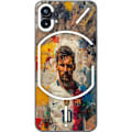 Pikkukuva 1 / 3: Nothing Phone (1) Läpinäkyvä kuori Messi Art