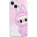 Miniatyrbild 1 av 3: Apple iPhone 14 Genomskinligt Skal Labubu Bunny Series