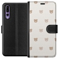 Pikkukuva 1 / 3: Huawei P20 Pro Lompakkokotelo Teddy-tausta - söpöt teddykarh