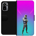 Miniatyrbillede 1 af 3: Xiaomi Redmi Note 10S Tegnebogsetui sort ridder fortnite