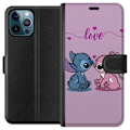 Miniatyrbillede 1 af 3: Apple iPhone 12 Pro Max Tegnebogsetui Lilo & Stitch – Angel