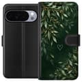 Kompatibelt Lommeboketui til Google Pixel 11 Pro Skogsblad grønn