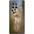 Pikkukuva 1 / 3: vivo X80 Pro Läpinäkyvä kuori Uggla Utelias Katse Lintumotiivi Metsä Luonto Grafinen Suunnittelu Suosittu Motiivi Eläin Teema Koriste