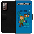 Miniatyrbild 1 av 3: Samsung Galaxy Note20 Plånboksfodral Minecraft Caves