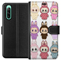 Miniatyrbilde 1 av 3: Sony Xperia 10 IV Lommeboketui Labubu Pink Monster - Popkunst