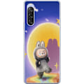 Miniatyrbilde 1 av 3: Sony Xperia 10 V Gjennomsiktig deksel Labubu Neon Pop - Neonfa