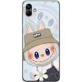 Pikkukuva 1 / 3: Samsung Galaxy A05 Läpinäkyvä kuori Labubu hattuineen - Pop