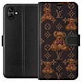 Pikkukuva 1 / 3: Samsung Galaxy A05 Lompakkokotelo Louis Vuitton Teddykarhu Kuvio Ylellinen Muotisuunnittelu Suosittu Motiivi Muoti-Trendi Ylelliset Asusteet