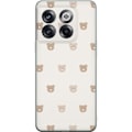 Miniatyrbild 1 av 3: OnePlus 10T Genomskinligt Skal Teddy Background – gulliga nallar mot mjuk bakgrund