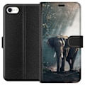 Miniatyrbillede 1 af 3: Apple iPhone 6s Tegnebogsetui Elefant