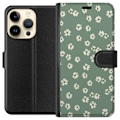 Miniatyrbilde 1 av 3: Apple iPhone 15 Pro Lommeboketui Blomsterdrøm - Fargerikt Blo