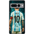 Miniatyrbild 1 av 3: Google Pixel 7 Pro Genomskinligt Skal Messi