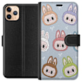 Miniatyrbillede 1 af 3: Apple iPhone 11 Pro Max Tegnebogsetui Pastel Labubu