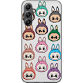 Miniatyrbilde 1 av 3: Samsung Galaxy A24 4G Gjennomsiktig deksel Labubu Macaron Mons