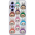 Miniatyrbillede 1 af 3: Samsung Galaxy A54 Gennemsigtig cover Labubu Macaron Monster -