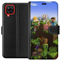 Miniatyrbillede 1 af 3: Samsung Galaxy A12 Tegnebogsetui MineCraft