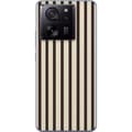 Kompatibelt Mobildeksel til Xiaomi 13T Brune mokkastriper brun