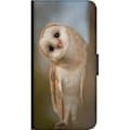 Miniatyrbillede 3 af 3: Xiaomi Redmi Note 9 Pro Tegnebogsetui Ugle Nysgerrig Blik Fuglemotiv Skov Natur Grafisk Design Populært Motiv Dyr Tema Dekoration