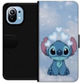 Miniatyrbillede 1 af 3: Xiaomi Mi 11 Tegnebogsetui Stitch Hoppende Glæde - Sjovt Design til Gave