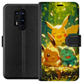 Miniatyrbild 1 av 3: OnePlus 8 Pro Plånboksfodral Pixelmonster spelstil – färgstark design för retroälskande gamers