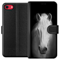 Miniatyrbillede 1 af 3: Apple iPhone 8 Tegnebogsetui Hest