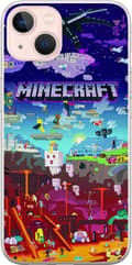 Kompatibelt Mobilskal till Apple iPhone 13 Minecraft