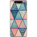 Pikkukuva 1 / 3: Samsung Galaxy A80 Läpinäkyvä kuori Mandala Kolmiot