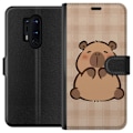 Pikkukuva 1 / 3: OnePlus 8 Pro Lompakkokotelo Mobilskal kawaii capybara flera figurer japansk stil