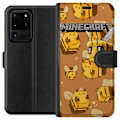 Miniatyrbillede 1 af 3: Samsung Galaxy S20 Ultra Tegnebogsetui Minecraft Bi