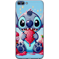 Miniatyrbilde 1 av 3: Huawei P smart Gjennomsiktig deksel Strawberry Stitch