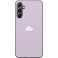 Pikkukuva 1 / 3: Samsung Galaxy A25 Läpinäkyvä kuori Lila Pilvi - minimalistinen pilvi lila taustalla