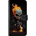 Miniatyrbillede 3 af 3: Samsung Galaxy A12 Tegnebogsetui Kranium Motor