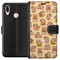 Pikkukuva 1 / 3: Huawei P20 lite Lompakkokotelo Kawaii capybara puhelinkotelo useilla söpöillä hahmoilla