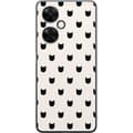 Kompatibelt Mobildeksel til OnePlus Nord CE 3 Lite Beige kattgrafikk beige
