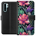 Miniatyrbild 1 av 3: Huawei P30 Pro Plånboksfodral Blommor