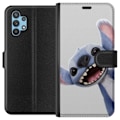 Miniatyrbild 1 av 3: Samsung Galaxy A32 5G Plånboksfodral Stitch i Fart – Kawaii