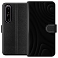 Pikkukuva 1 / 3: Sony Xperia 1 IV Lompakkokotelo Tummat Aallot