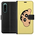 Miniatyrbillede 1 af 3: Sony Xperia 5 IV Tegnebogsetui Peeking Shinchan