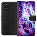 Miniatyrbillede 1 af 3: Samsung Galaxy A21s Tegnebogsetui Lilac