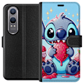 Miniatyrbillede 1 af 3: OnePlus Nord CE4 Lite Tegnebogsetui  Stitch jordbær