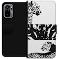 Pikkukuva 1 / 3: Xiaomi Redmi Note 10S Lompakkokotelo Leopard Faces